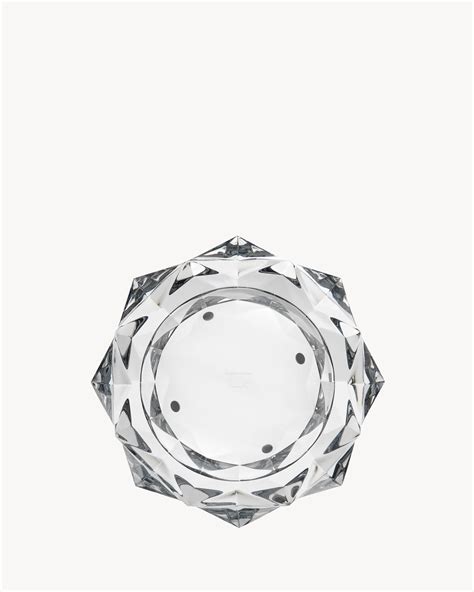 cendrier ysl|Baccarat Cordoue ashtray in crystal .